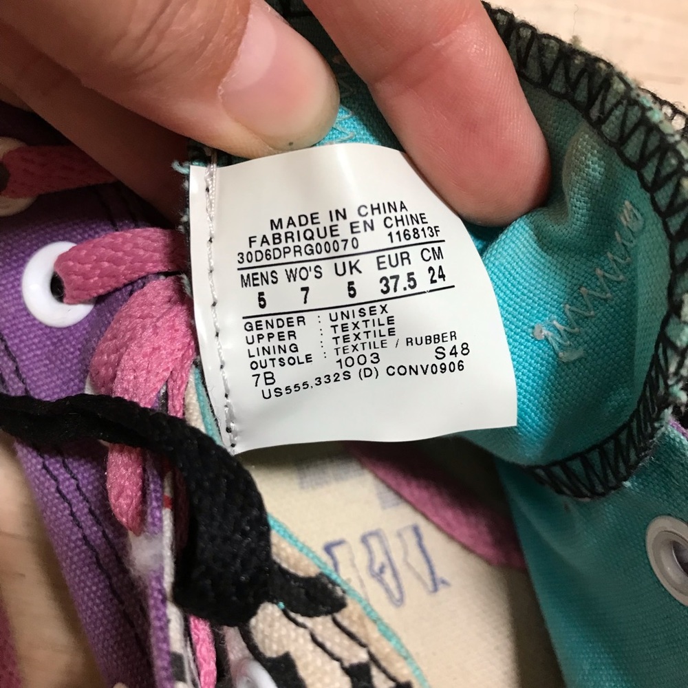 Converse Double Layer & Tongue Low Top Sneakers - Picture 10 of 15